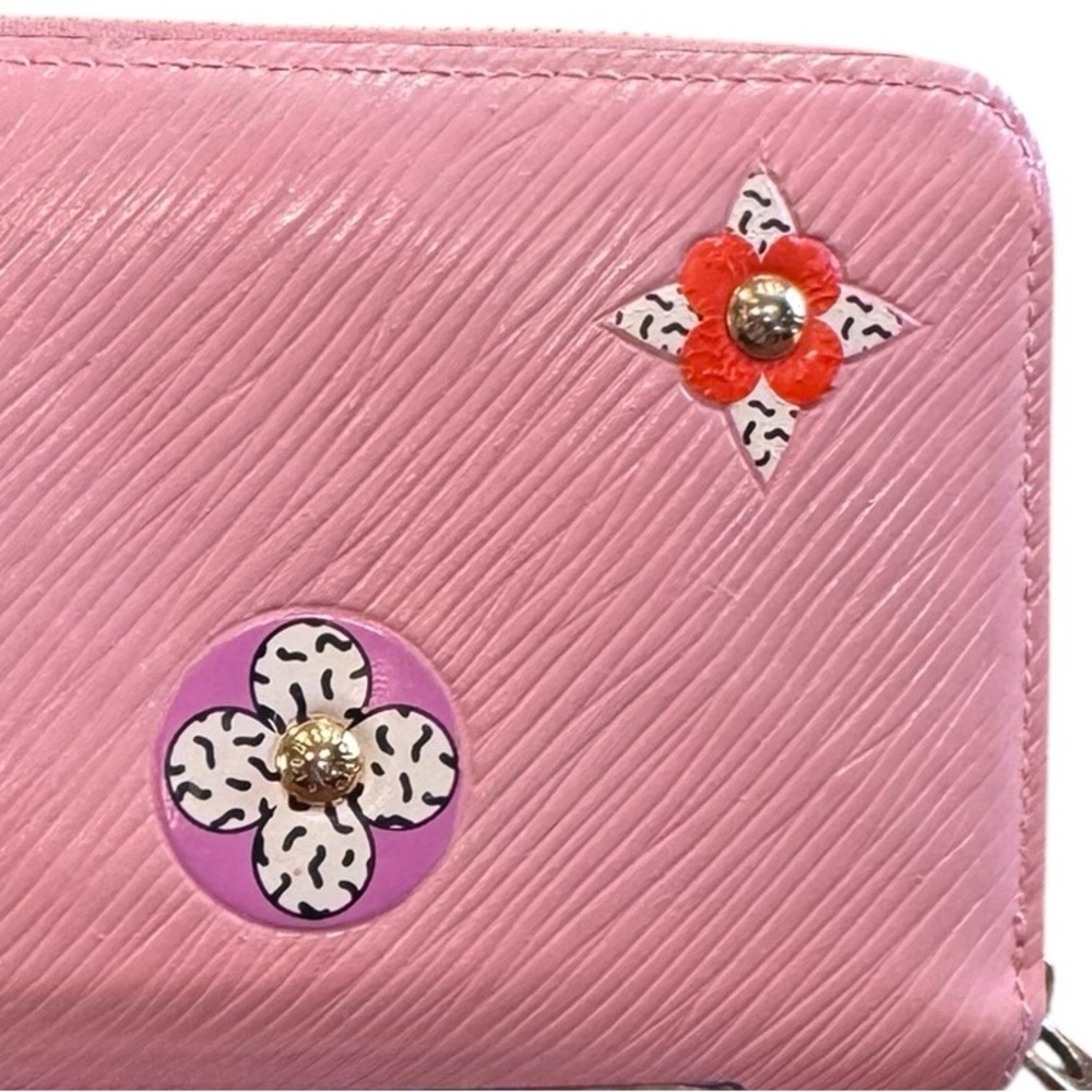 Louis Vuitton Pink Epi Blooming Flowers Zippy Wallet - Picture 4 of 16